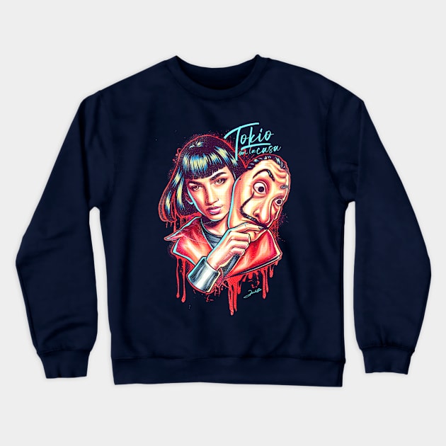 Tokio Crewneck Sweatshirt by renatodsc